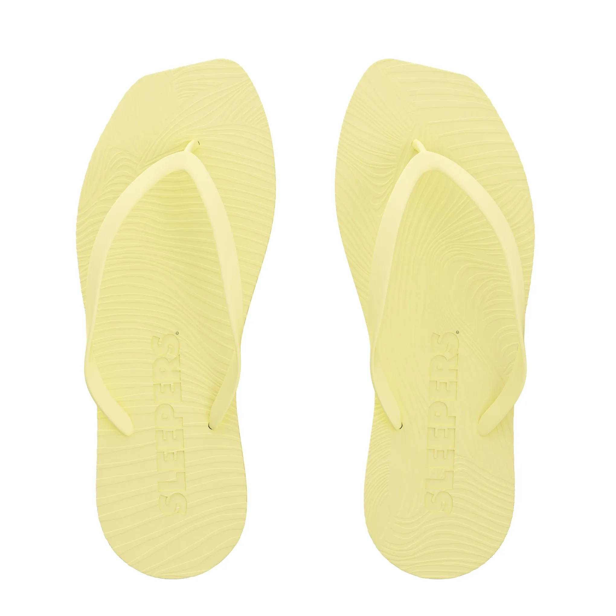 Tapered Mellow Yellow Flip Flop