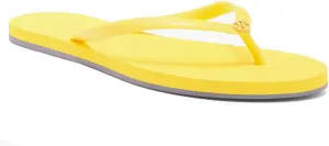Tory Burch 144177 Women's Chelsea Flip Flop Sandals (Bright Cornbread - Dusty Lavender, US Footwear Size System, Adult, Women, Numeric, Medium, 8)