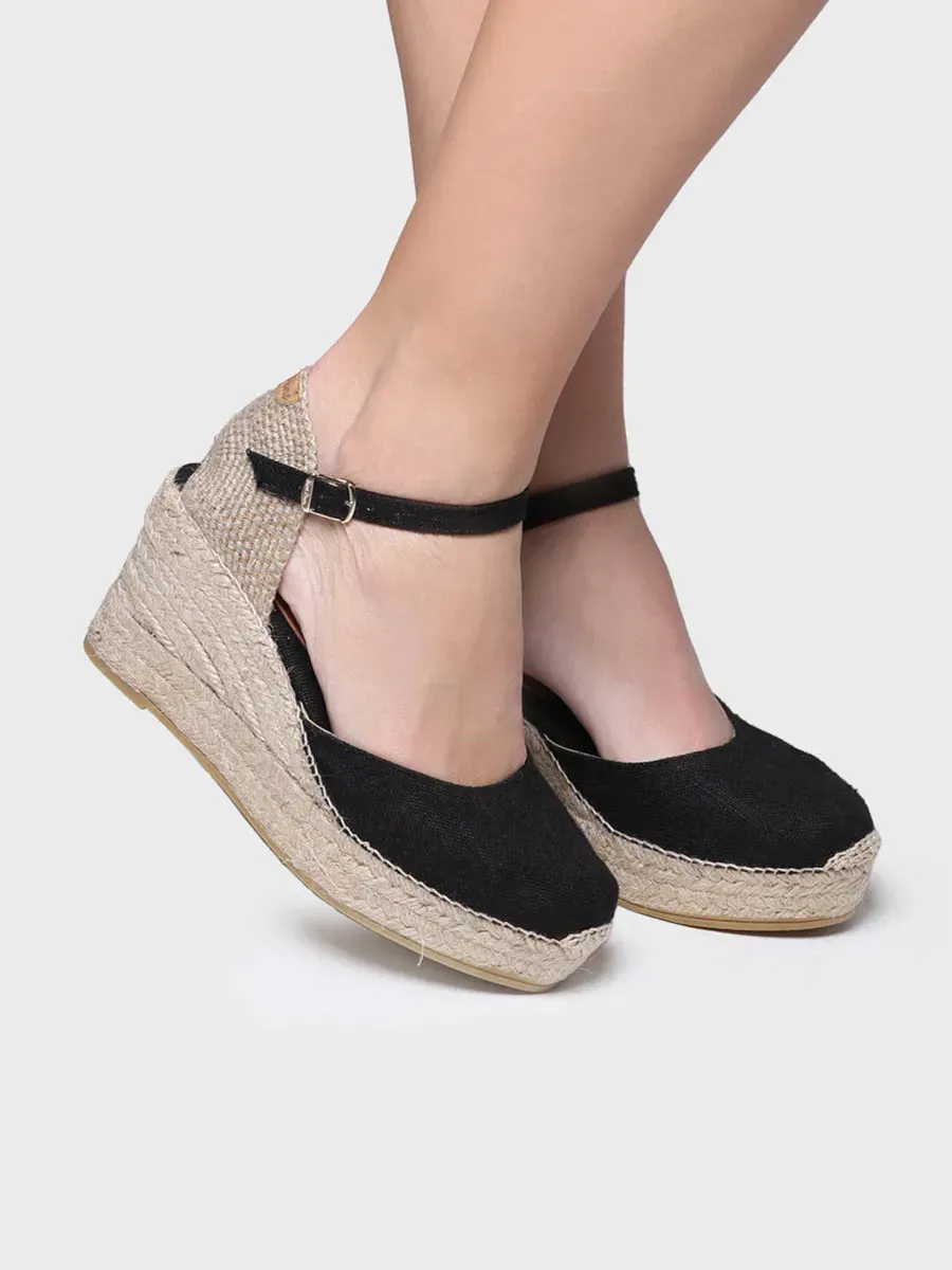 Vegan espadrille with wedge - LAIA-NT