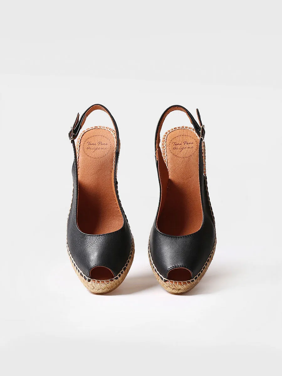 Wedge espadrilles peep toe style - CROACIA