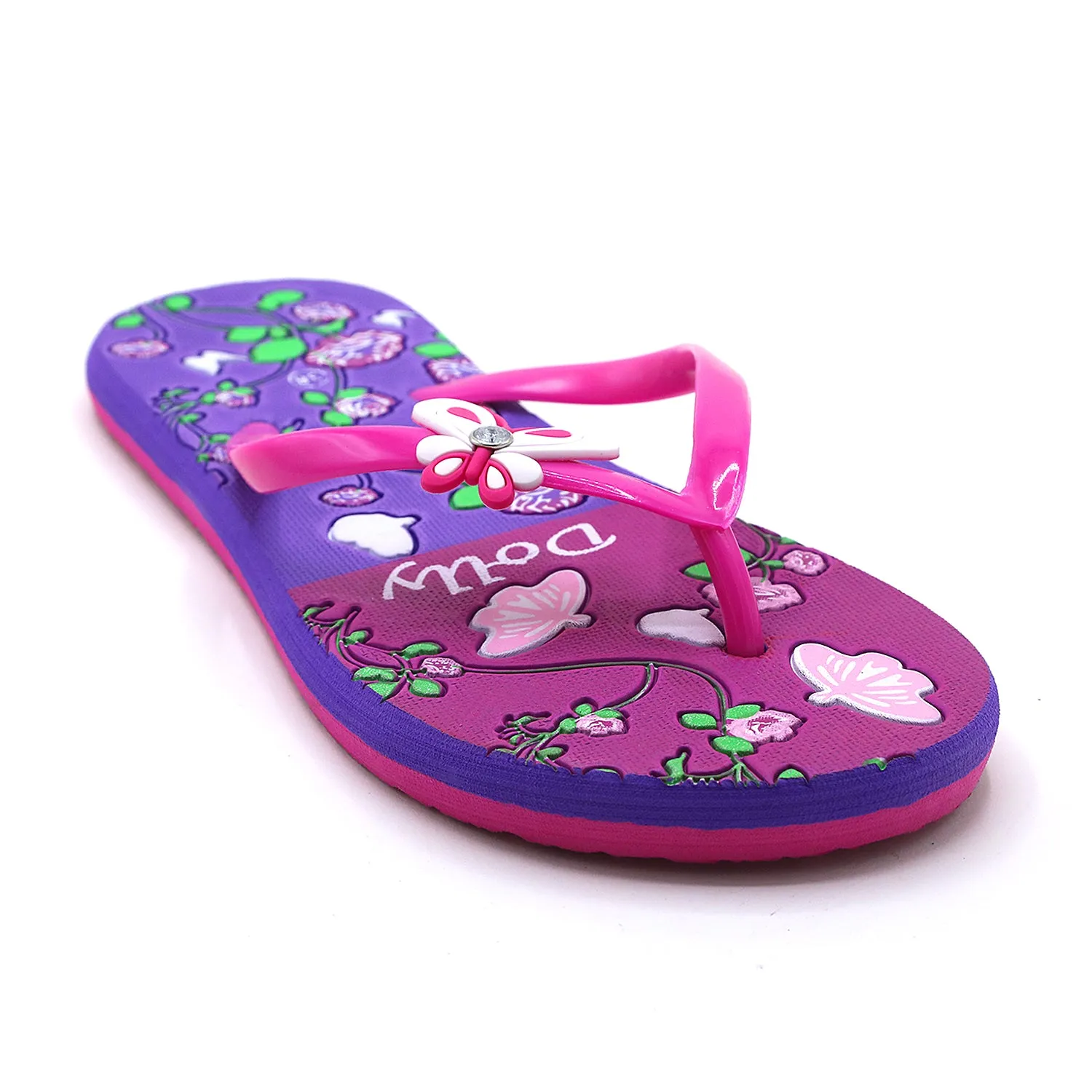 Women's Flip Flop Slipper - Dark Pink