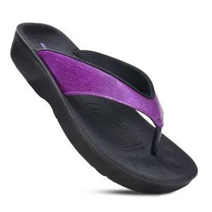 Women's Sandals Matt Gloss Purple