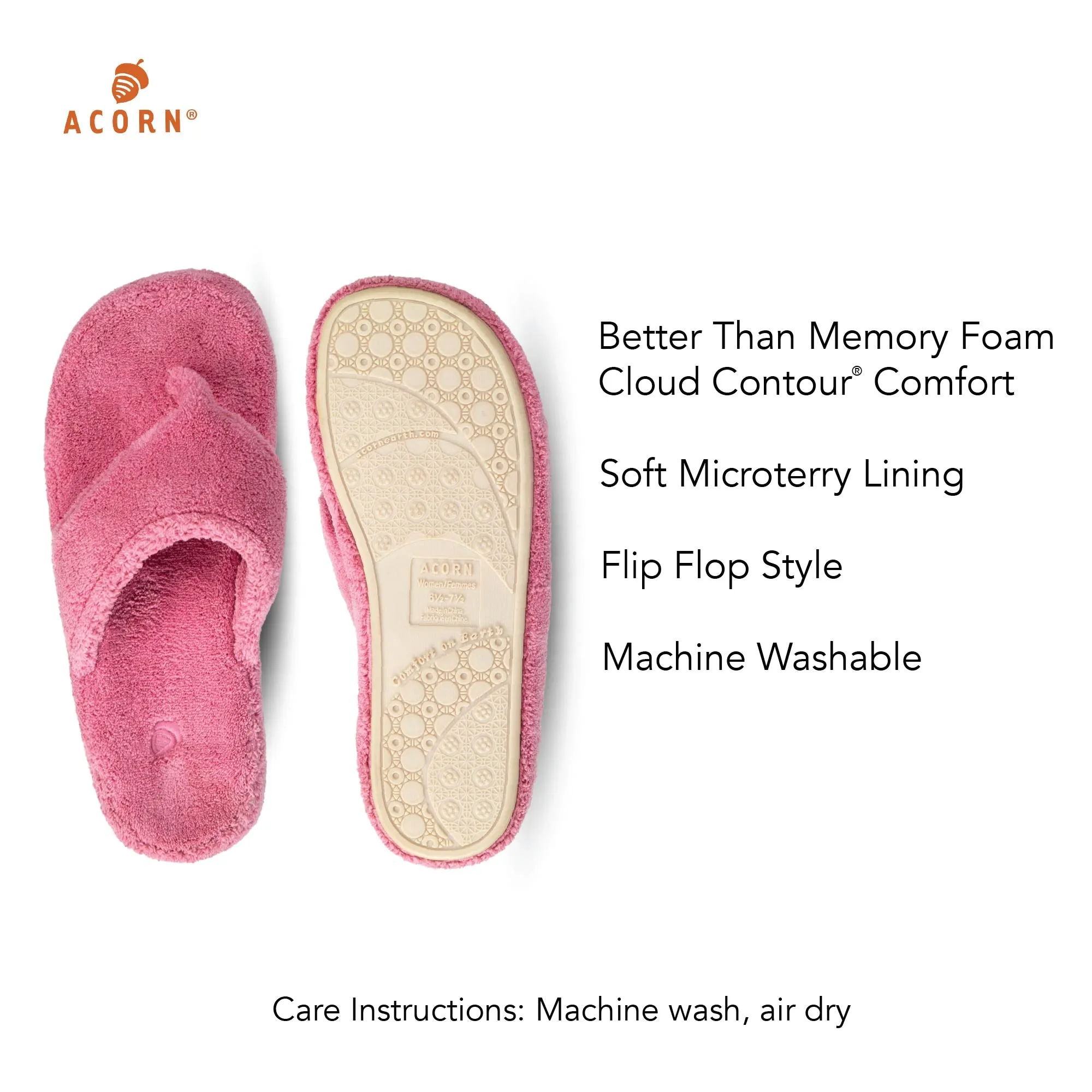 Women's Spa Flip Flop Slippers
