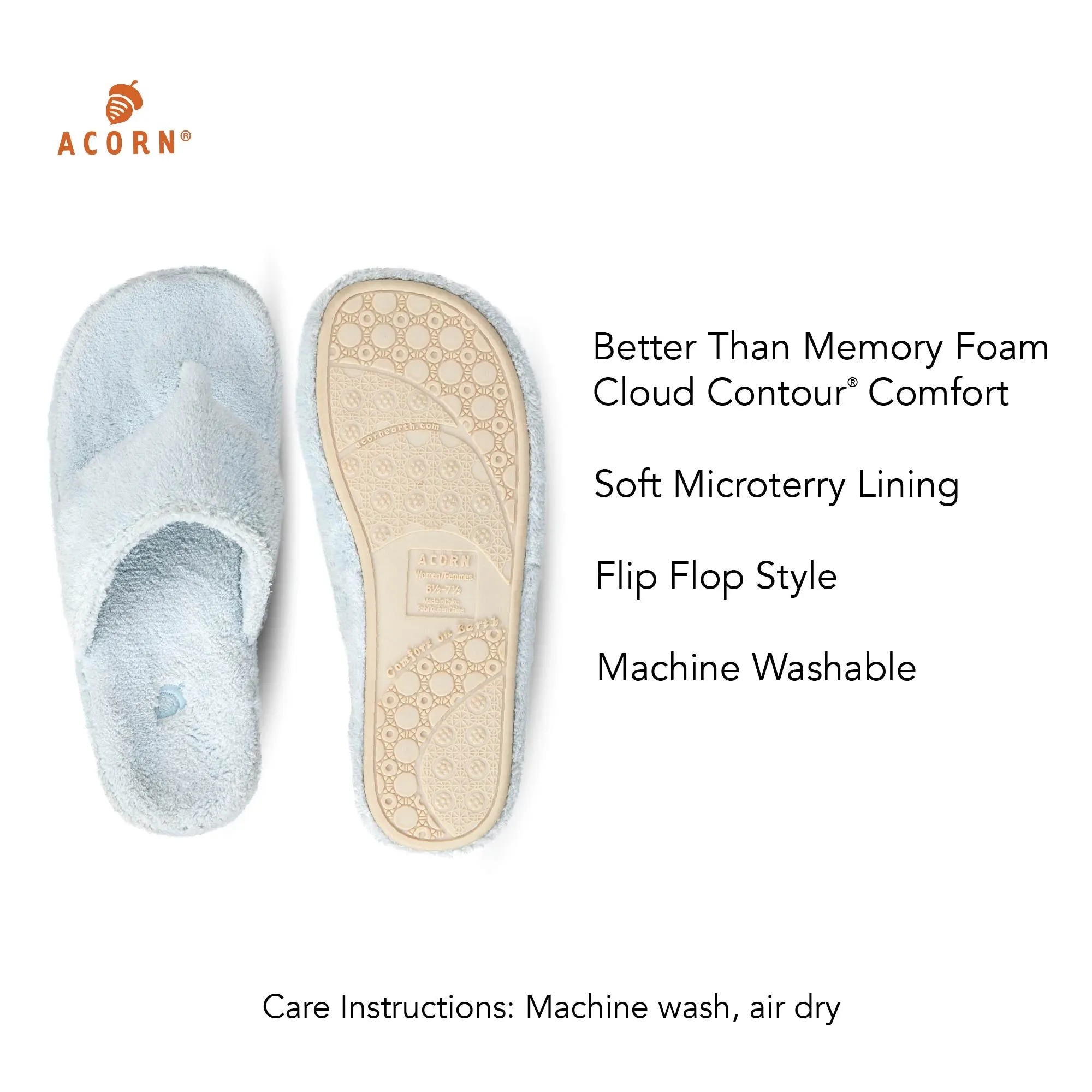 Women's Spa Flip Flop Slippers