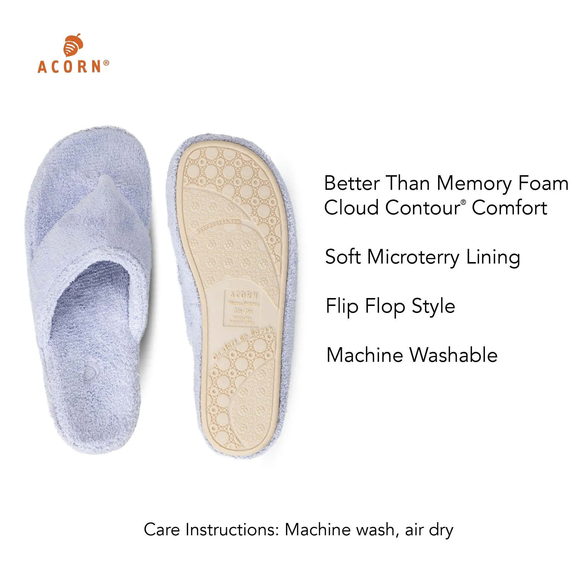 Women's Spa Flip Flop Slippers