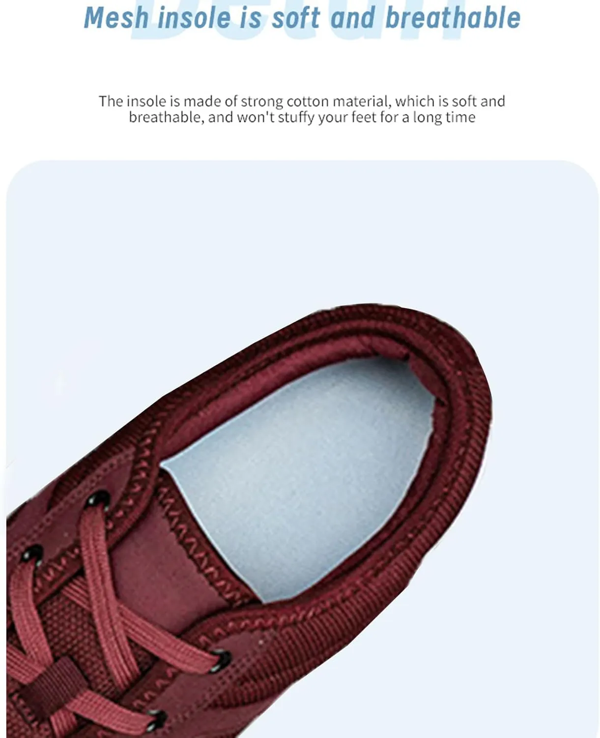 Women's Wide-Toe Barefoot Sneakers Lace-Up Soft-Soled Mesh Breathable Cross-Trainer Lightweight Running Shoes Casual Zero Drop Sole Work Shoes for Unisexy